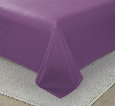 Постельное бельё "KARTEKS" Сатин однотонный SKO-031, 2 спальный