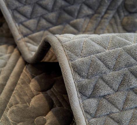 Накидка на диван Tango "Sofa" АБСТРАКЦИЯ 90x160 (2 шт.), серый