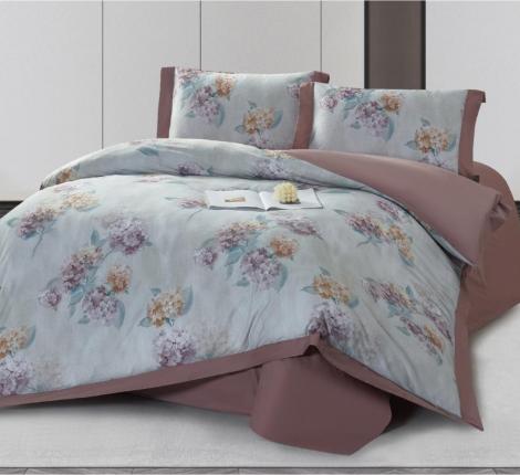 Постельное бельё Madame Plumes "IRIS REVERIE" DG-14 Сатин, Евро
