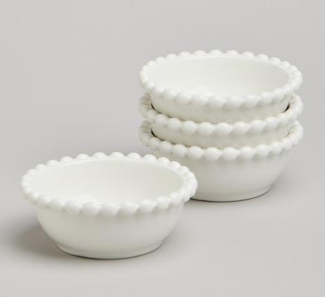 Набор салатников 4 шт. "PEARL", диаметр 10,5 см