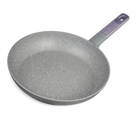 Сковорода "AGNESS" 902-123 с антипригарным покрытием PFLUON MARBLE, диаметр 28 см