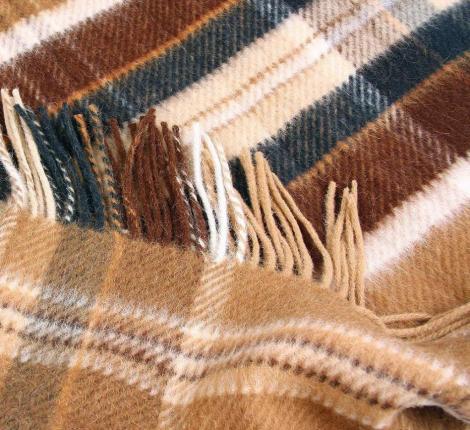 Плед INCALPACA (55% шерсть альпака, 45% шерсть мериноса) PP-18, 150x200