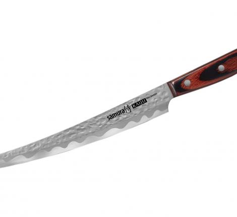Нож-слайсер кухонный &quot;Samura KAIJU&quot; для нарезки Tanto 230  мм, дерево