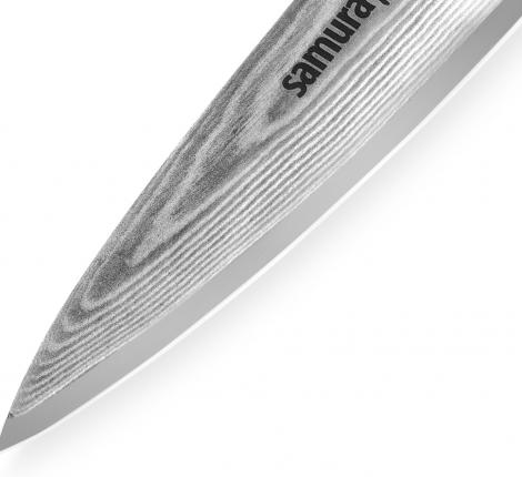 Нож кухонный &quot;Samura DAMASCUS&quot; овощной 90 мм, G-10