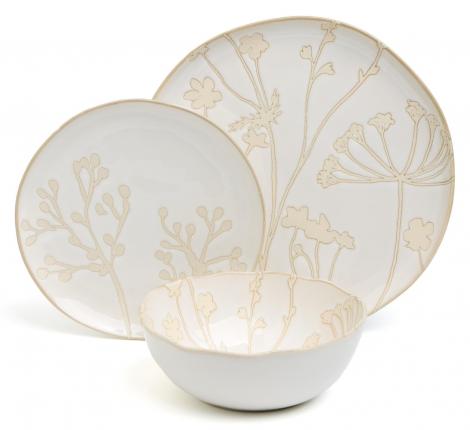 Набор посуды обеденный BRONCO "FIELD" на 4 персоны, 12 предметов