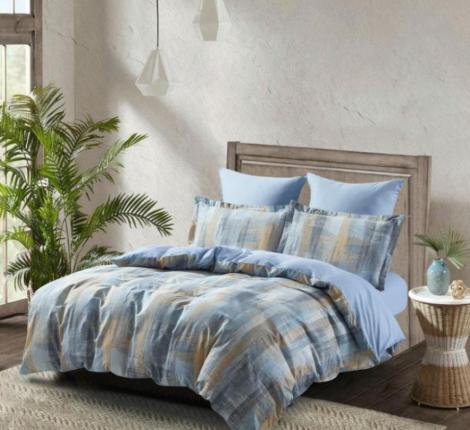 Постельное бельё "KARTEKS" Сатин печатный КВ-585, Евро