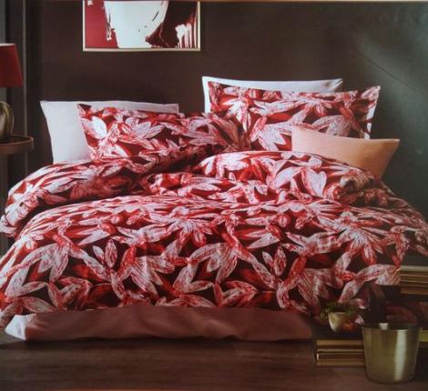 Постельное бельё Istanbul Home Pamuk Satin Serios "VOSSE RED", Евро
