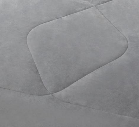 Постельное белье с одеялом "Sofi de Marko" Энрике (серый) Велюр, Евро