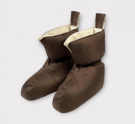 Сапожки-носочки пуховые "Comfort Socks Travel Grass" BEIGE, 36-39 р.