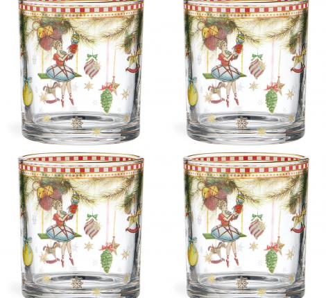 Набор стаканов 4 штуки "ЩЕЛКУНЧИК" 887-471, 320 мл