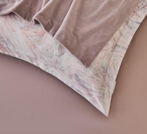 Постельное белье с одеялом "Sofi de Marko" Ренато №36 Велюр/Сатин, Евро