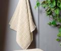 Полотенце махровое Arya 70x140 Quatro, Бежевый