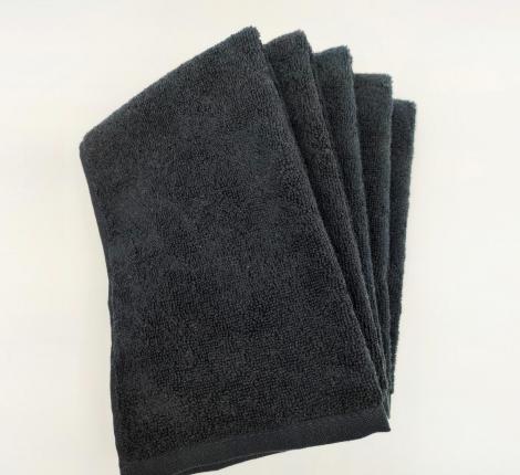 Набор махровых салфеток "Sofi de Marko" Дэйзи 30х50-5шт., черный