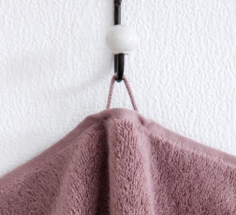 Полотенце микрокоттон Luxberry "TEDDY" 30х50, сливовый джем