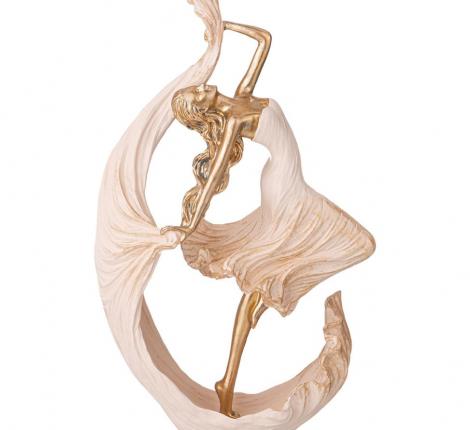 Статуэтка "ТАНЦУЮЩАЯ ЛЕДИ" 162-1201, 23*11,5*38 см