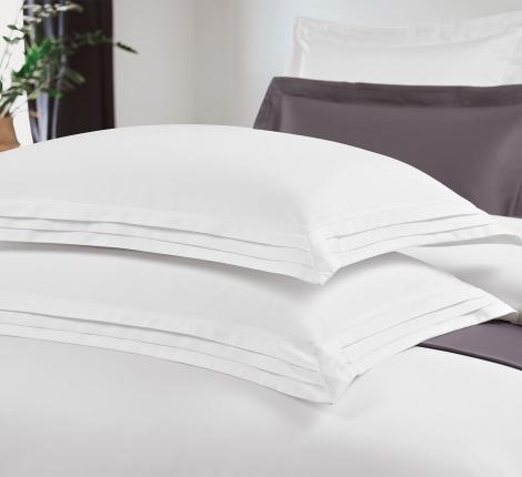 Постельное бельё Sharmes Solid "Soho" Семейный, Белый