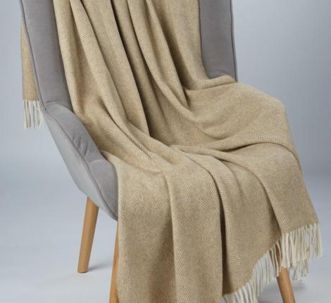 Плед INCALPACA (55% шерсть альпака, 45% шерсть мериноса) PP-66, 170x210