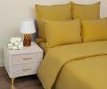 Постельное белье "Sofi de Marko" Саммер (горчичный) Варёный хлопок, 1,5 спальный