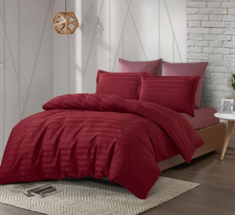 Постельное белье "Valtery" OD-88 Страйп Сатин, 2 спальный