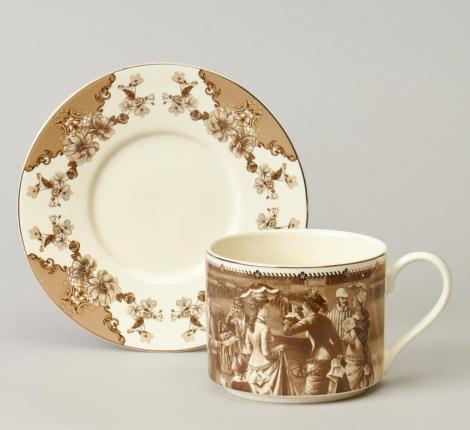 Чайный набор "RENDEZVOUS" 165-576 на 6 персон, 12 предметов (350 мл)