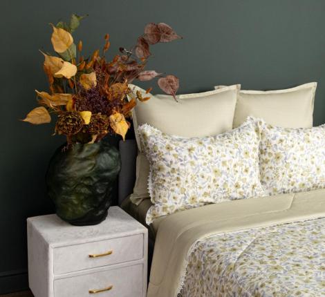 Постельное белье с одеялом "Sofi de Marko" Вилора Сатин, 1,5 спальный