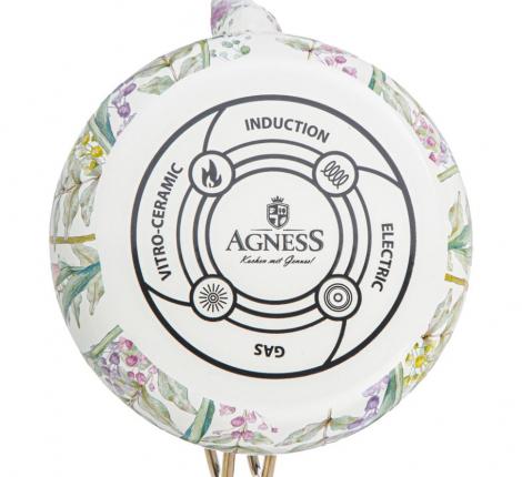 Чайник эмалированный AGNESS "IRISES", 2,2 л
