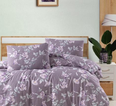 Постельное бельё DO&CO "RANFORCE" SANTINO (фиолетовый), Евро