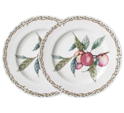 Набор закусочных тарелок 2 шт. "FRUIT GARDEN" 590-646, диаметр 20,5 см