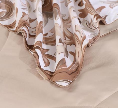 Постельное белье с одеялом "Kazanov.A." Медисон (капучино беж) Сатин, Семейный