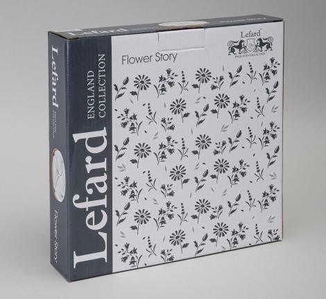 Менажница 4-х секционная "FLOWERS STORY" на деревянной подставке, 25*5,5 см