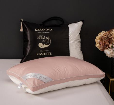 Подушка "Kazanov.A" Cassette (жемчуг пудра), 50х70