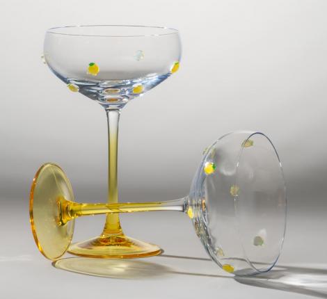 Набор креманок 2 штуки "FRUITY LEMON", 270 мл