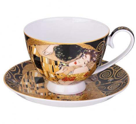 Чайная пара "ПОЦЕЛУЙ" (Г. КЛИМТ), 250 мл