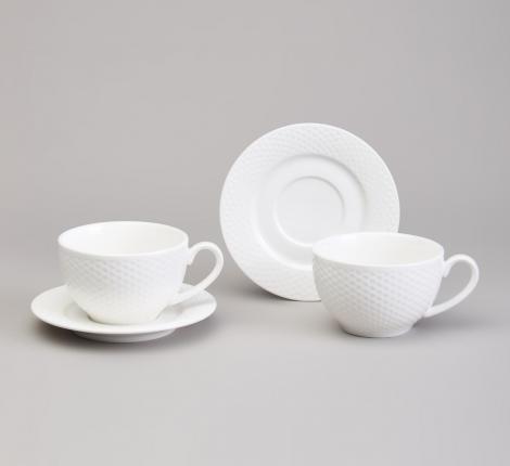 Чайный набор "INFINITY" на 2 персоны, 4 предметов (350 мл)