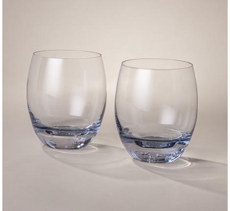 Набор стаканов для воды/сока 2 штуки "BUBLES" BLUE 693-044, 425 мл