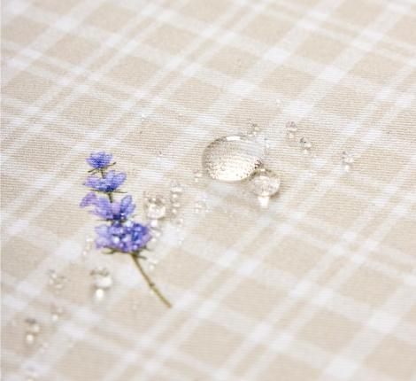 Скатерть с пропиткой "ДУША ПРОВАНСА" 110х140 см, бежевый