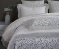 Постельное белье с одеялом "Kazanov.A." Шармель (айвори) Сатин, Евро
