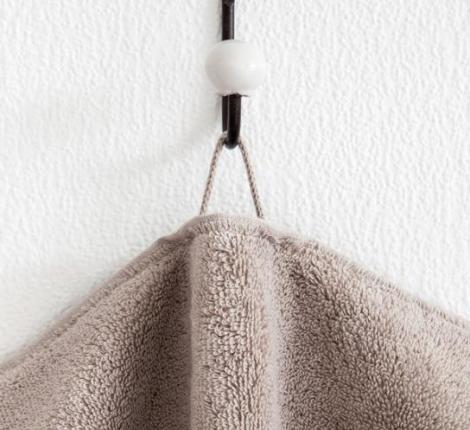 Полотенце микрокоттон Luxberry "TEDDY" 30х50, серо-бежевый