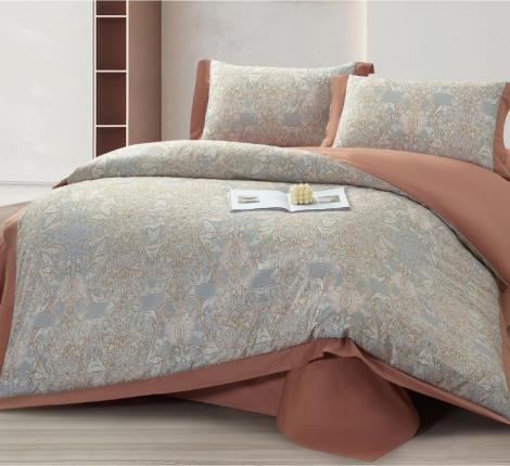 Постельное бельё Madame Plumes "IRIS REVERIE" DG-04 Сатин, Евро