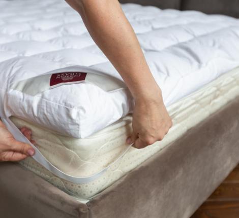 Наматрасник - топпер "TOPPER WOOL GRASS" теплый, 140х200