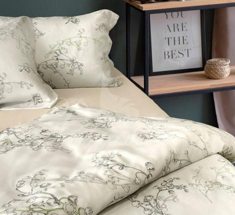 Постельное белье Primavelle Bamboo "LILU", 2 спальный (70х70-2 шт.), простыня на резинке