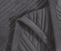 Покрывало из бархата "KARTEKS" 01, 200х220 (антрацит)