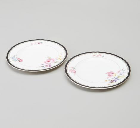 Набор закусочных тарелок 2 шт. "NOSTALGIE", диаметр 20.5 см