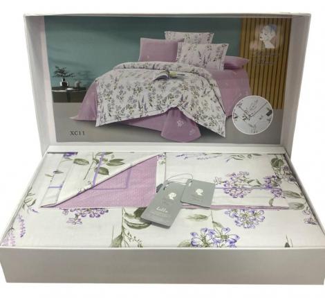 Постельное бельё Madame Plumes "LAVENDER LULLABY" XC-11 Сатин, Евро