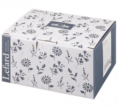 Маслёнка с ножом "FLOWERS STORY", 16,5*12,5*8 см