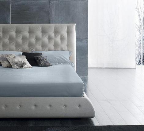 Простыня на резинке "Primavelle" Сатин ДеЛюкс 200х220х20, Дымчато-синий