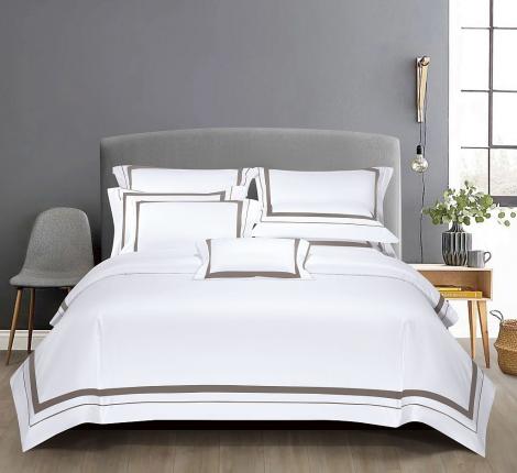 Постельное белье "Asabella" 2333-6 Сатин ДеЛюкс, Евро