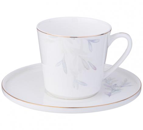 Кофейный набор "INSPIRATION" ЛАВАНДА на 6 персон, 12 предметов (220 мл)