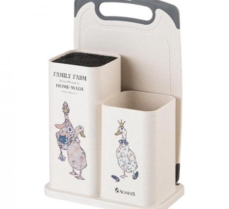 Набор из подставки и доски "FAMILY FARM"