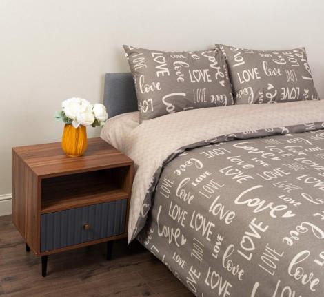 Постельное белье "Siberia" Мэгги №7 Ранфорс, 1,5 спальный